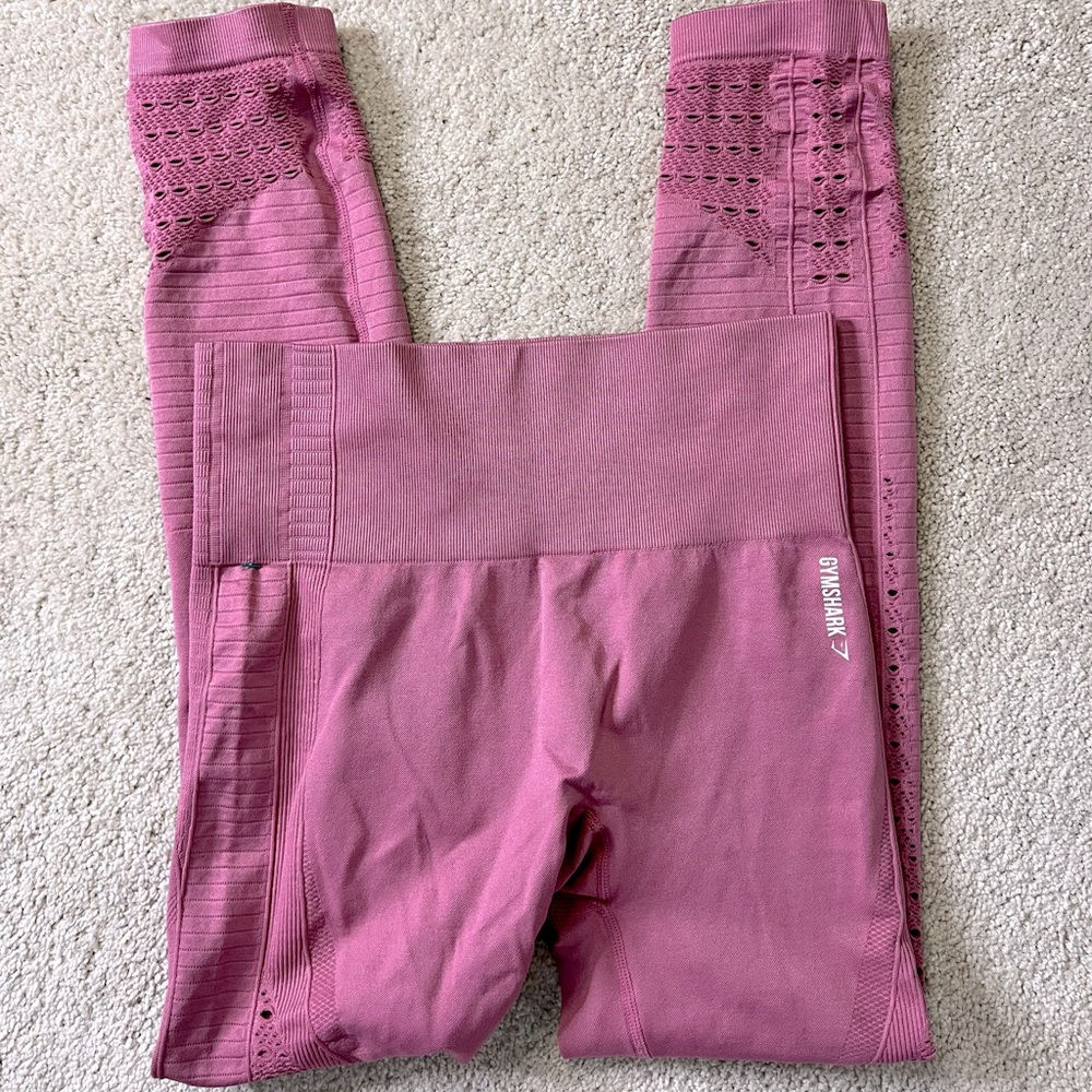 Gymshark every seamless blush pink leggings